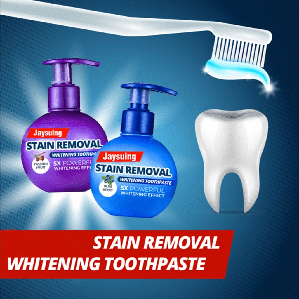 intensive stain removal whitening toothpaste ingredients